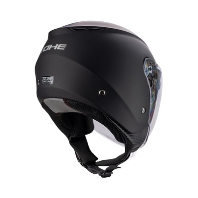 YOHE MOTOSİKLET KASKI 852-MATT-BLACK