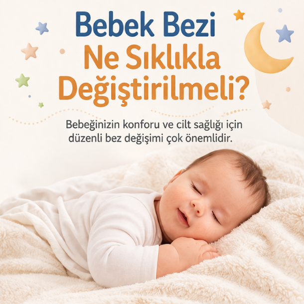 Bebek Bezi Kullanımında Doğru Değişim Sıklığı