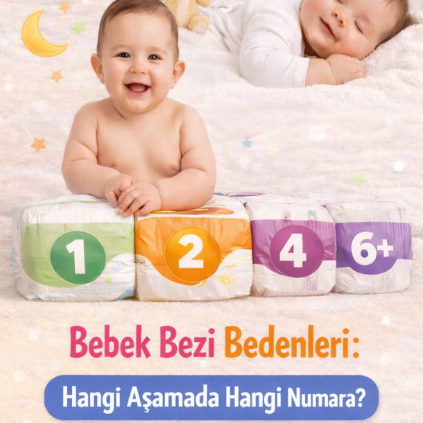 Bebek Bezi Bedenleri: Hangi Aşamada Hangi Numara?
