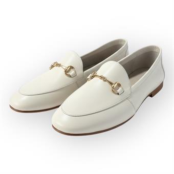 Kadın Hakiki Deri Toka Detaylı Günlük Maskülen Loafer Ayakkabı Bej