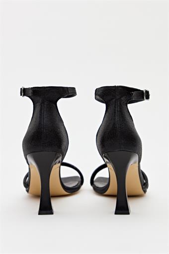 Kadın İki Bant Abiye Ayakkabı Siyah