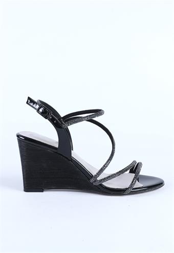 Kadın Özel Topuk Abiye Ayakkabı Siyah