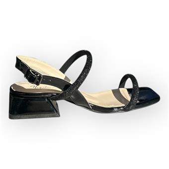 Kadın Taş Kordon Detaylı Abiye Ayakkabı Siyah