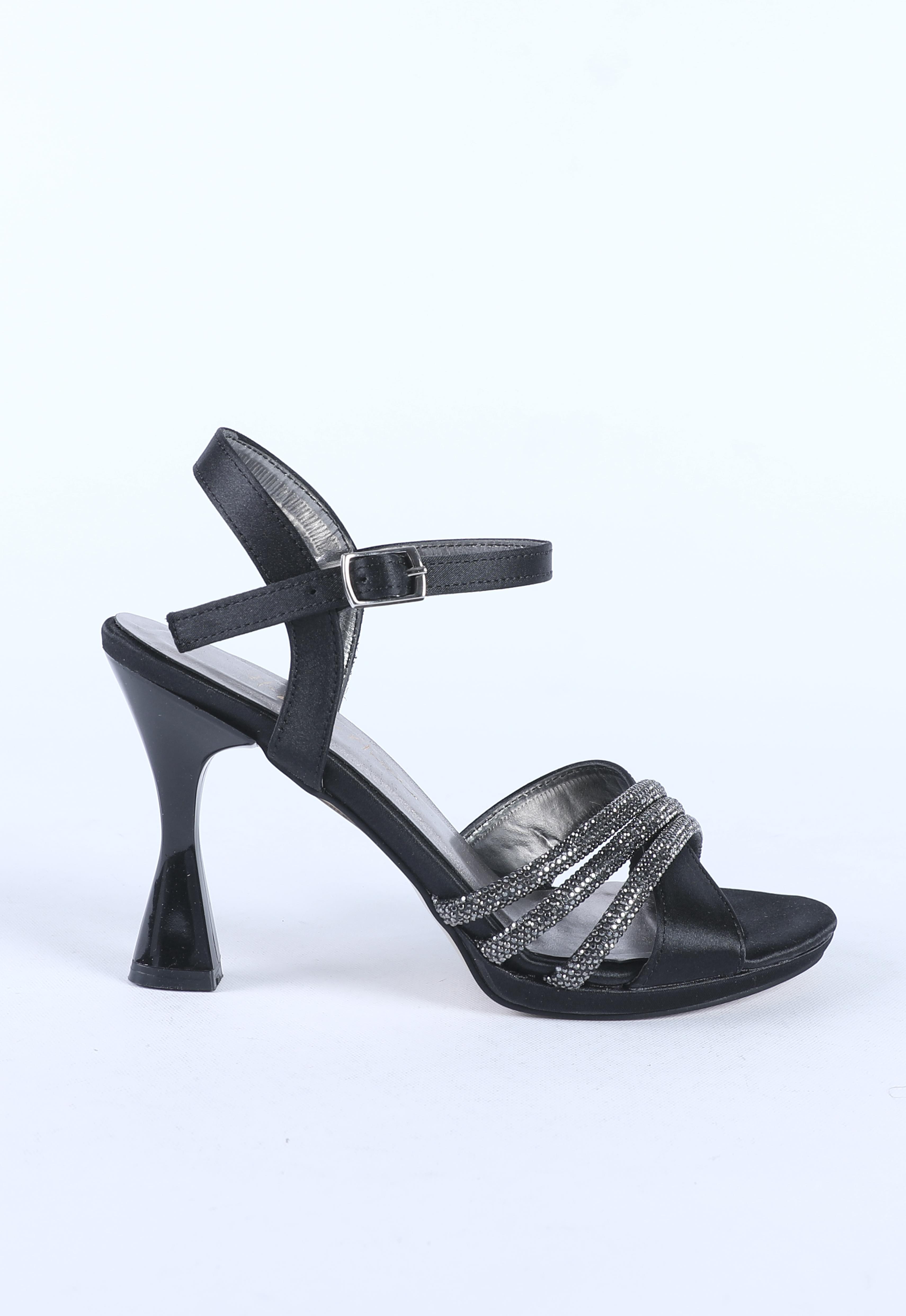 Kadın Taş Detaylı Abiye Ayakkabı Siyah