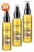 Advance Techniques Argan ve Hindistan Cevizi Yağı İçeren Saç Bakım Yağı 100 Ml. Üçlü Set