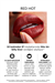 Avon Powerstay Creamy Vinyl Likit Ruj - Red Hot