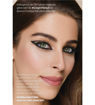 Glimmerstick Asansörlü Göz Kalemi - Saturn Grey