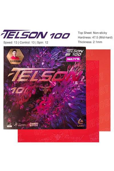 YENİ TELSON 100 JAPON TEKNOLOJİSİ MASA TENİSİ RAKET LASTİĞİ PROFESYONELLER İÇİN