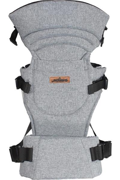 Plus Bel Destekli Ergonomik Kanguru çok yönlü ayarlanabilir GRİ