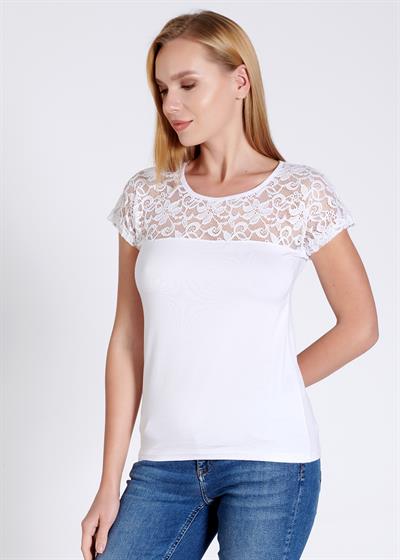 Dantelli Kadın T-shirt
