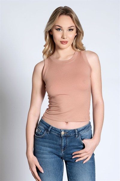 Modal Kaşkorse Kadın Crop