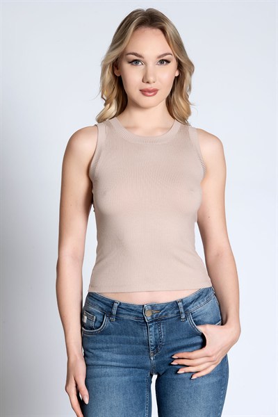 Modal Kaşkorse Kadın Crop