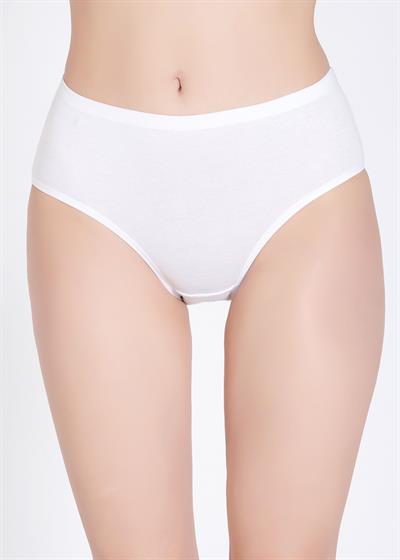 Yüksek Bel Pamuklu Karışık Renkli 4lü Set Kadın Külot