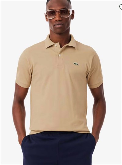 LCST ERKEK POLO YAKA CLASSİC FİT BEJ TSHIRT