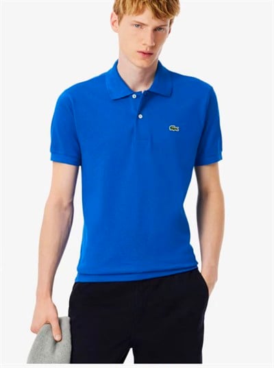 LCST ERKEK POLO YAKA CLASSİC FİT MAVİ TSHIRT 