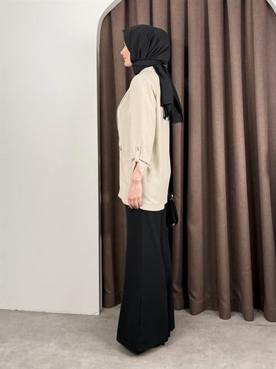 BLAZER CEKET BEJ