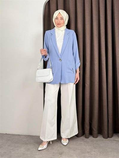BLAZER CEKET LİLA
