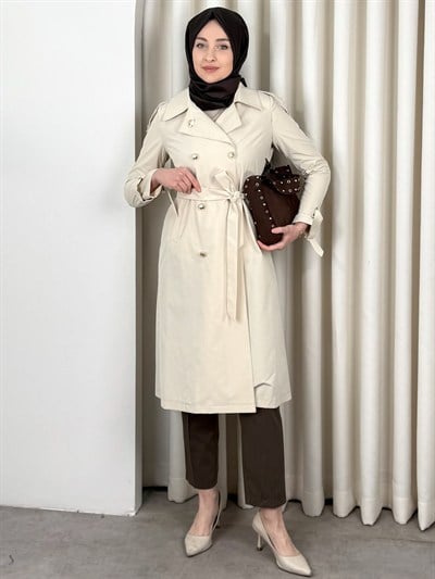 ESİLA TRENCH BEJ