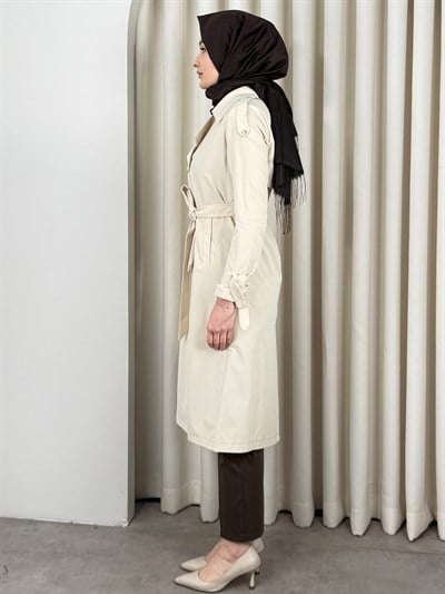 ESİLA TRENCH BEJ