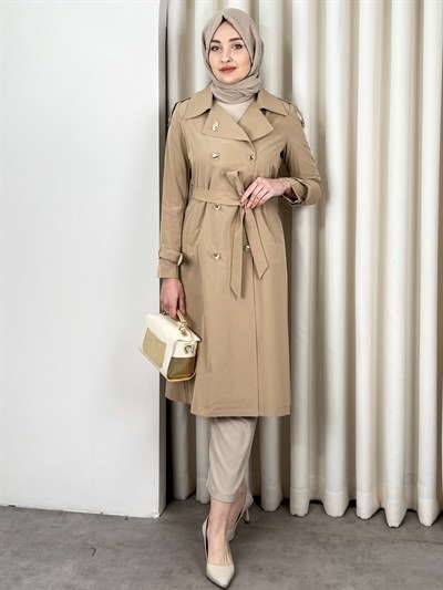ESİLA TRENCH CAMEL