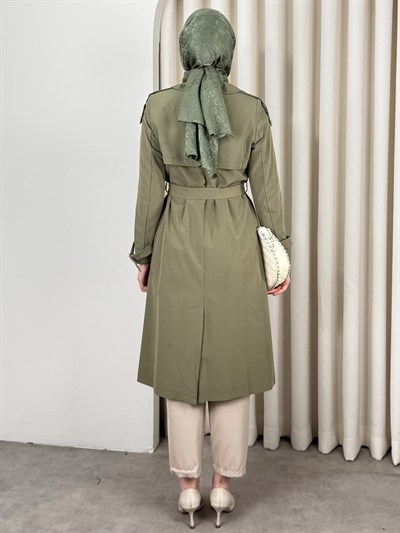 ESİLA TRENCH HAKİ