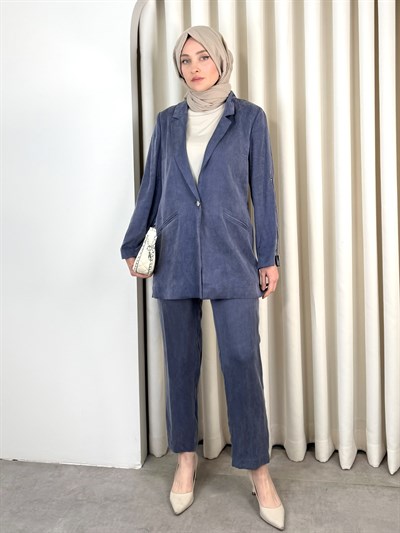 EVA PANTOLON TAKIM İNDİGO