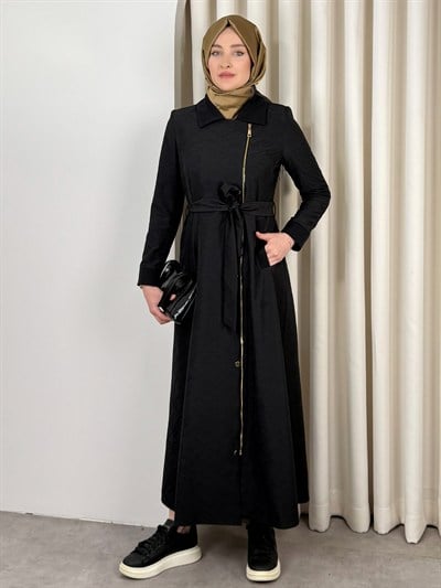 LİSA TRENCH SİYAH