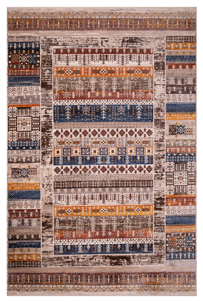 Tüm Ürünler,Verrino,Modern Kaymaz Halı Modelleri | Yumuşak Dokulu Dekoratif Halı,7/24 984 BONE NAVY