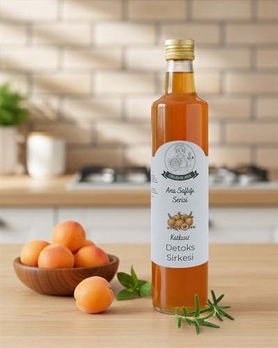 Organik Ana Detoks Sirkesi Doğal Fermantasyon 500 ml