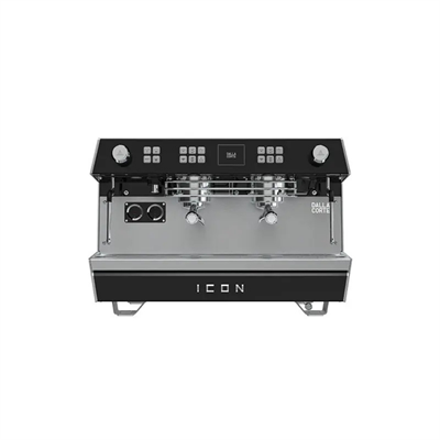 Dalla Corte Icon HV 2 Grup Tall Cup Espresso Makinesi | Multi-Boiler, Seri Kablo ile Değirmen İletişimi, Volumetrik Dozaj, v+ ±0.1°C