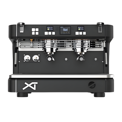 Dalla Corte XT Barista 2 Grup Espresso Makinesi | Multi-Boiler, Değirmenle Seri Kablo İletişimi, Volumetrik Dozaj, Cool Touch Buhar