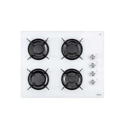 Vestel AO-65104 B-T 65 cm 4 Gözü Gazlı Ankastre Ocak