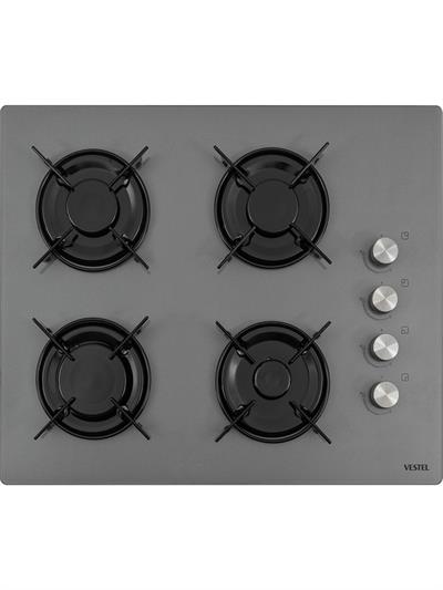 Vestel AO-65104 G-DG 65 cm 4 Gözü Gazlı Ankastre Ocak