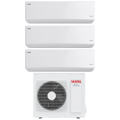 Vestel Flora Doğa Multi Inverter Plus AC 9+9+12 Klima