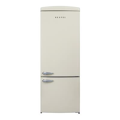Vestel RETRO NFK52211 Bej 471 Lt No-Frost Buzdolabı
