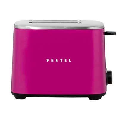 Vestel Retro Pembe 2 Dilim Ekmek Kızartma Makinesi