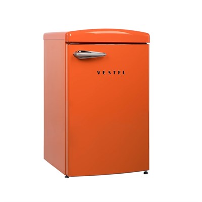 Vestel Retro SB14111 Turuncu Mini Buzdolabı