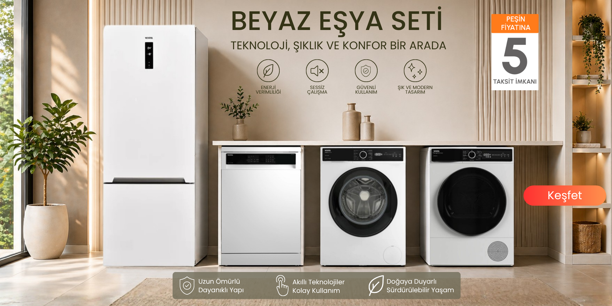 Beyaz Eşya Çeyiz Paketi