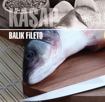 23.5 cm Üstüne Dökme Moblen Saplı Flato Balık Fileto Bıçağı Hulusi Bıçak 20mm X 235mm X 2mm 10461.23