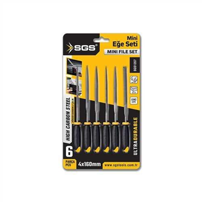 6 PARÇA MİNİ EĞE SETİ 4*160 MM