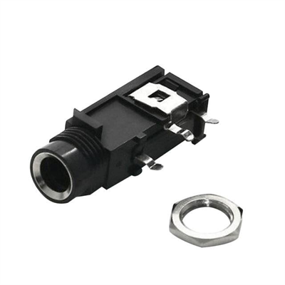 6.3 Mm Gitar Jack Stereo Yatay Şase ZE-1061