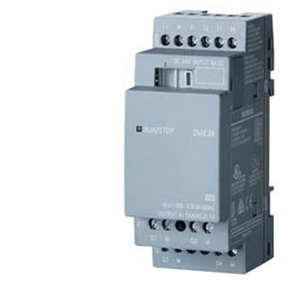 6ED1055-1CB00-0BA2 LOGO! DM8 24 Exp. mod., 4DI/4DO