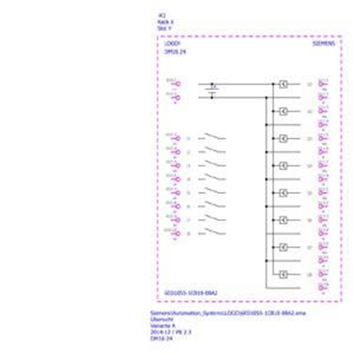 6ED1055-1CB10-0BA2 LOGO! DM16 24 Exp. mod., 4 MW, 8DI/8DO