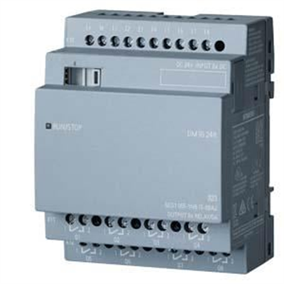 6ED1055-1NB10-0BA2 LOGO! DM16 24R Exp. mod. 4 MW, 8DI/8DO