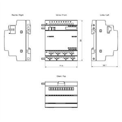 6ED1055-1NB10-0BA2 LOGO! DM16 24R Exp. mod. 4 MW, 8DI/8DO