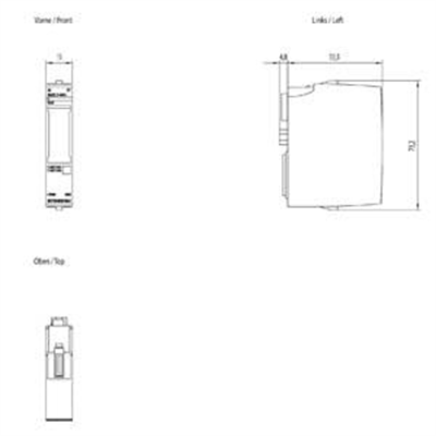 6ES7134-6HD01-0BA1 ET 200SP, AI 4xU/I 2-Wire ST, PU 1