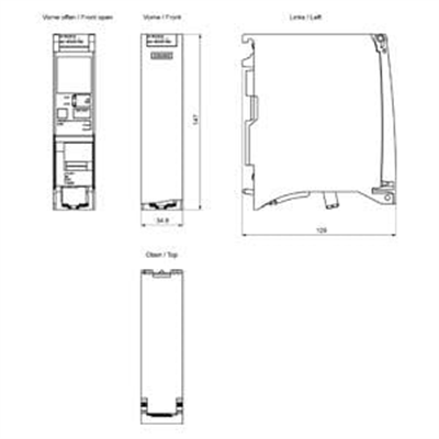 6ES7155-5AA01-0AB0 ET 200MP, IM 155-5 PN ST