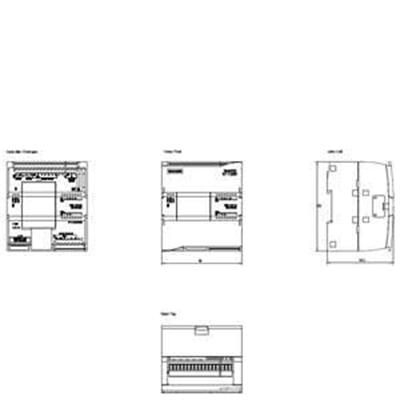 6ES7211-1AE40-0XB0 CPU 1211C, DC/DC/DC, 6DI/4DO/2AI