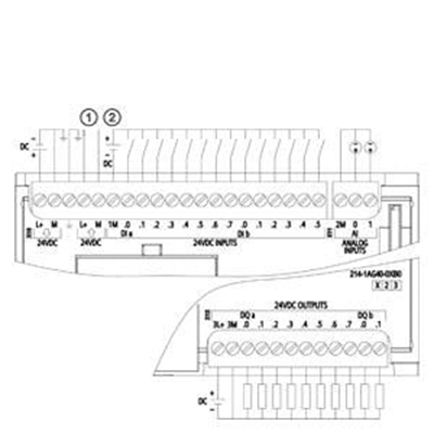 6ES7214-1AG40-0XB0 CPU 1214C, DC/DC/DC, 14DI/10DO/2AI