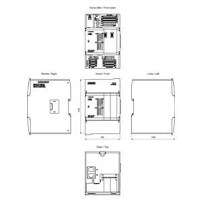 6ES7214-1AH50-0XB0 CPU 1214C, DC/DC/DC, 14DI/10DO